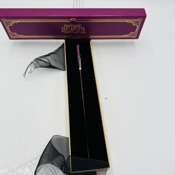 Harry Potter Fantastic Beasts 14” SERAPHINA PICQUERY WAND NEW Noble Collection - Picture 4 of 12